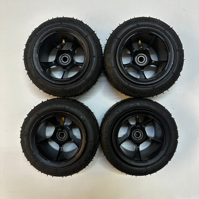 LinnPower Hubs & Nova 150mm Tire Kit