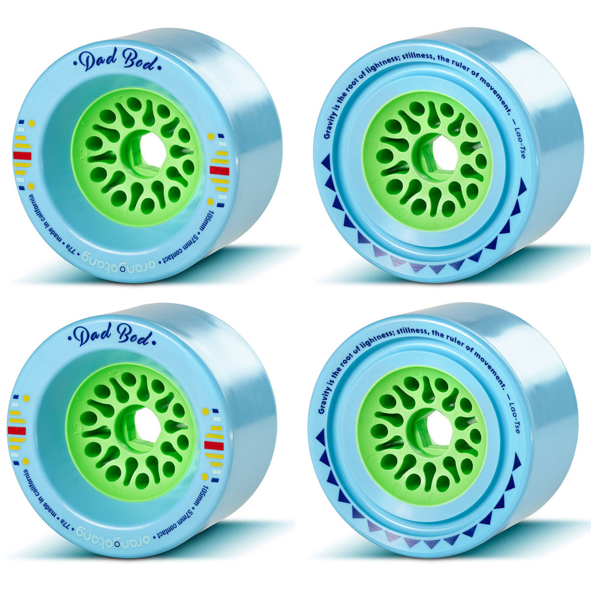 Orangatang 105mm Dad Bod Wheels - 77a — MBoards