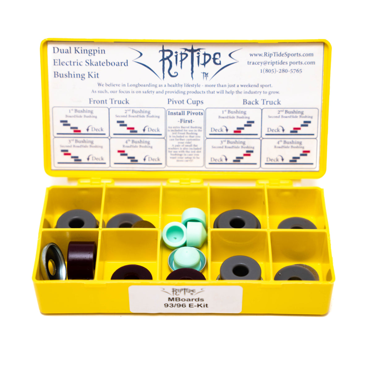 RipTide Double King Pin Bushing Kit — MBoards