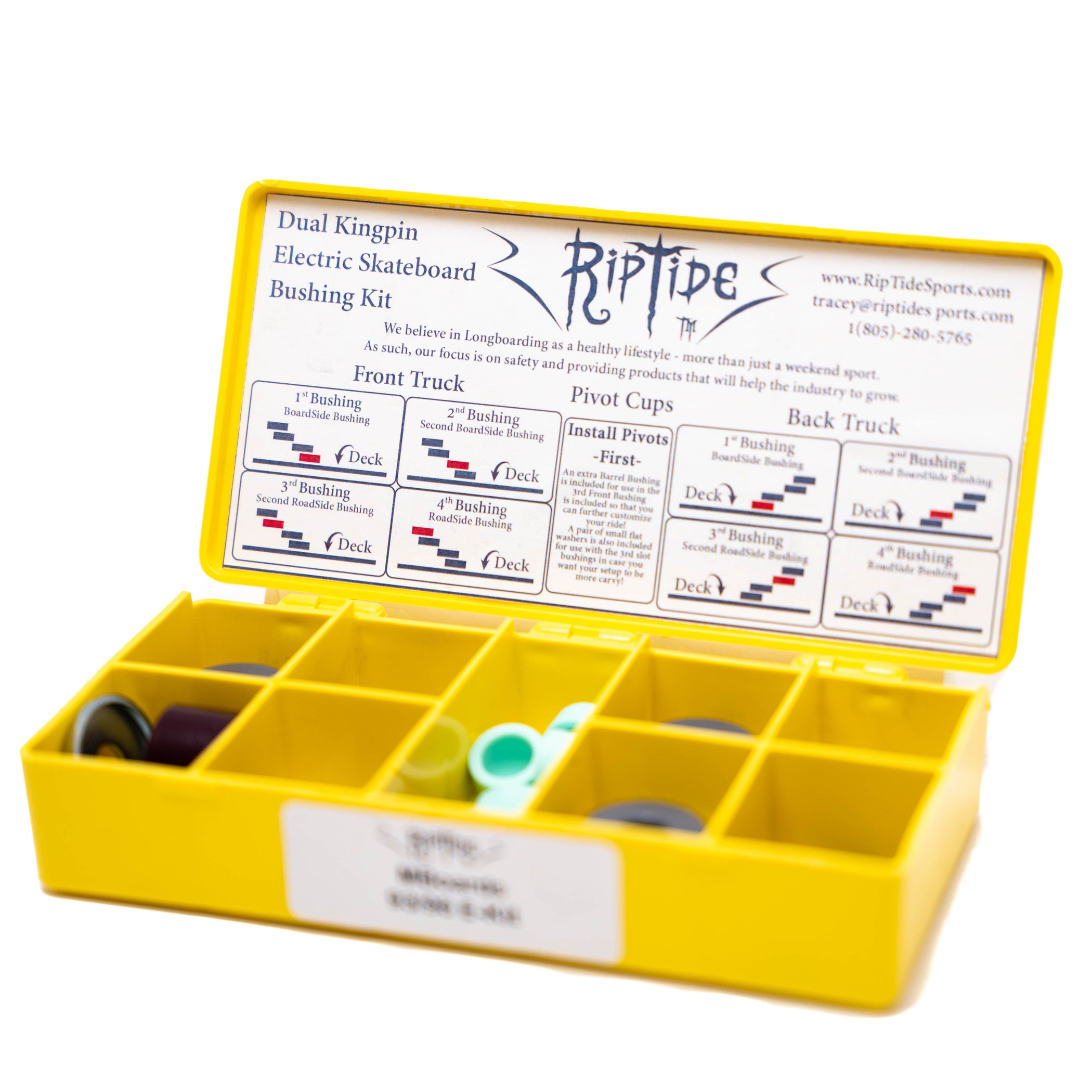 RipTide Double King Pin Bushing Kit — MBoards