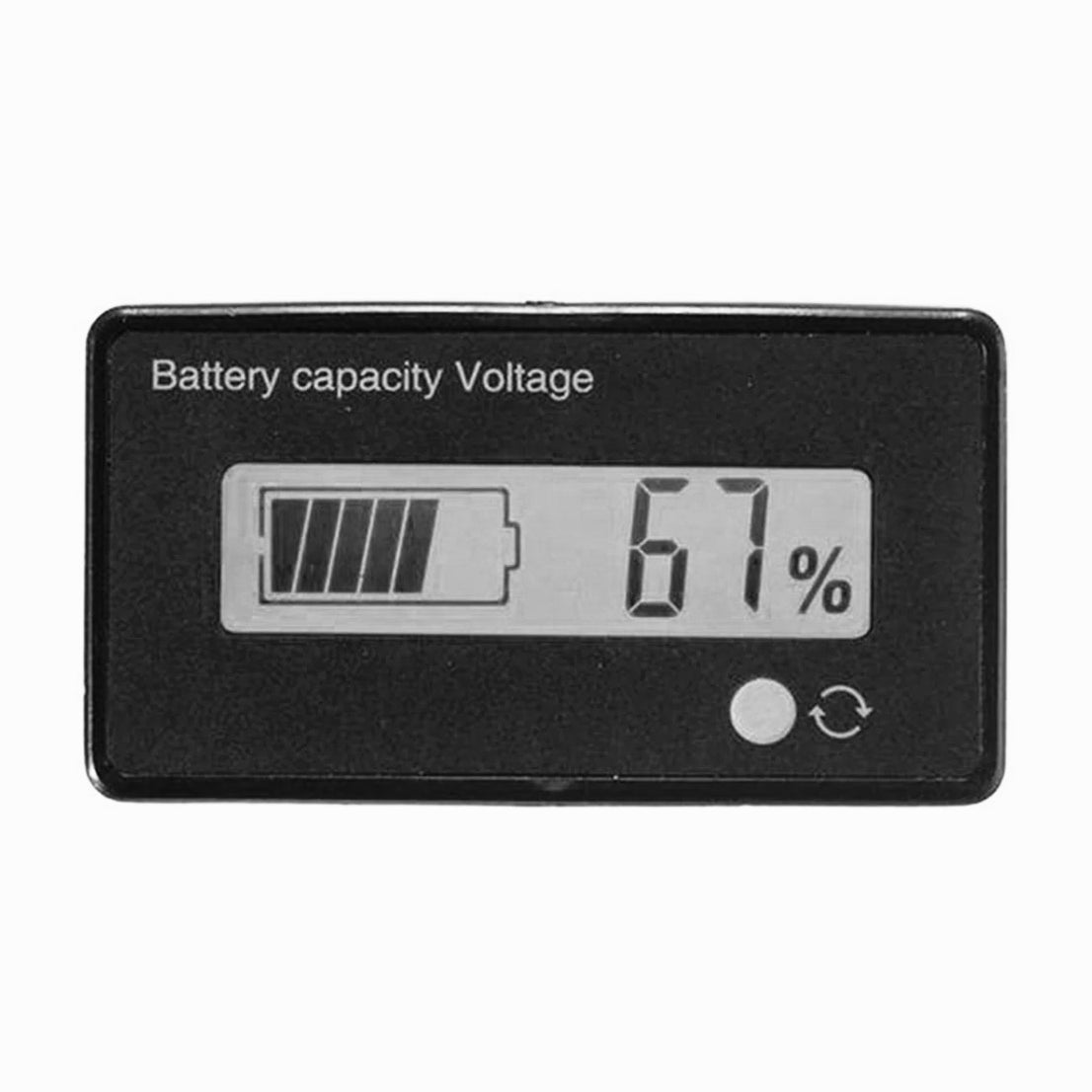 LCD Battery Percentage Indicator Voltage Capacity Tester — MBoards
